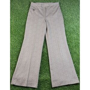 VTG 70s Summit Of Boston Wool Blend Bell Bottoms Pants Woman Sz S 27x30 - Rare